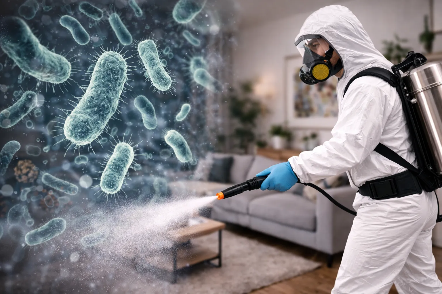 дезинфекция бактерий качественно